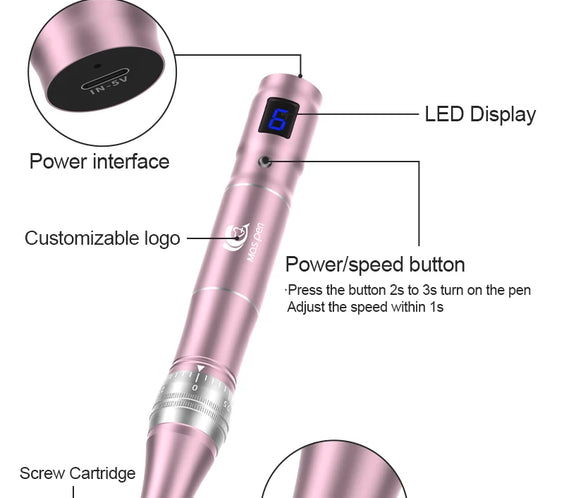 Wireless Microneedling Derma Pen/Mas Pen L6 Skin Care Tool