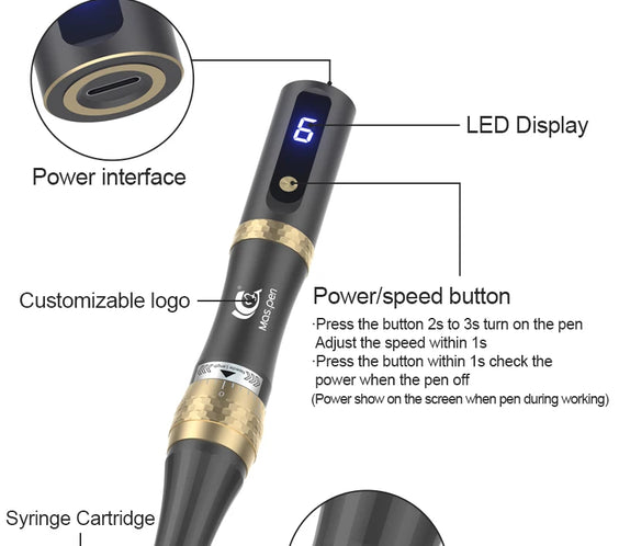 Wireless Microneedling Derma Pen/Mas Pen S8 Skin Care Tool