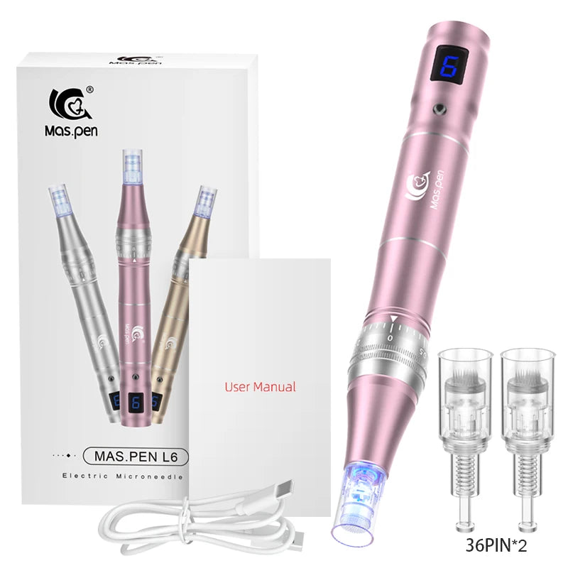 Wireless Microneedling Derma Pen/Mas Pen L6 Skin Care Tool